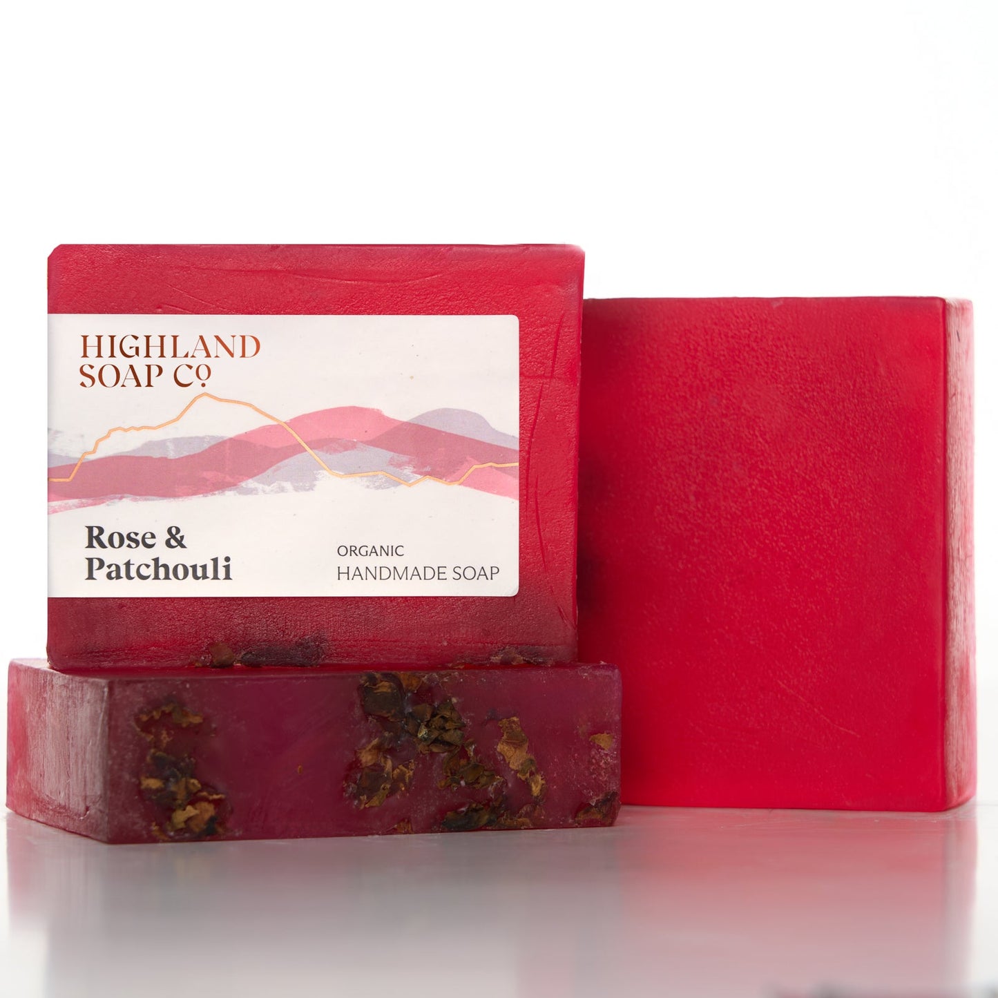 Rose & Patchouli Glycerine Zeep 150g - nieuwe verpakking
