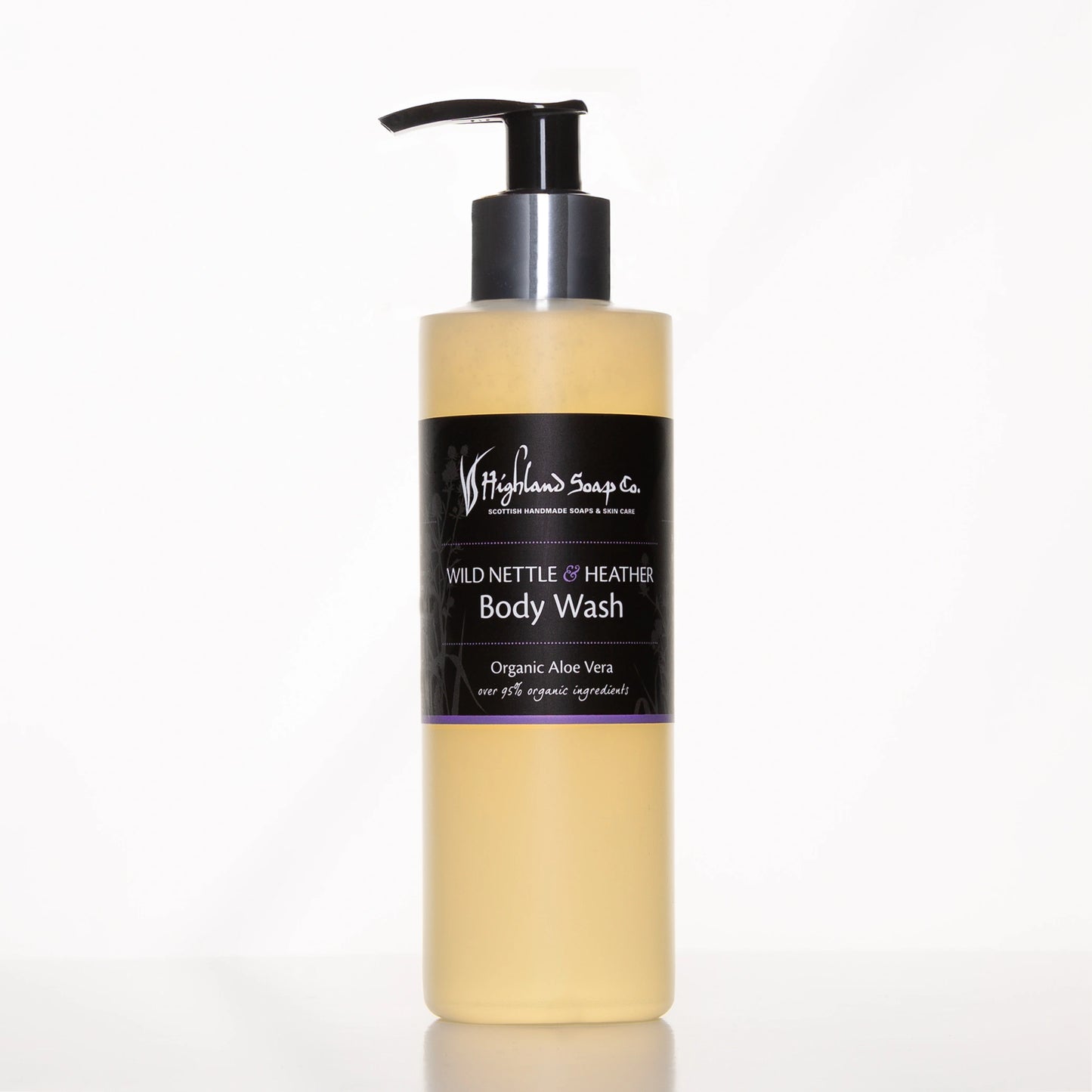 Biologische Douchegel 250ml - Wild Nettle & Heather - Highland Soap Company
