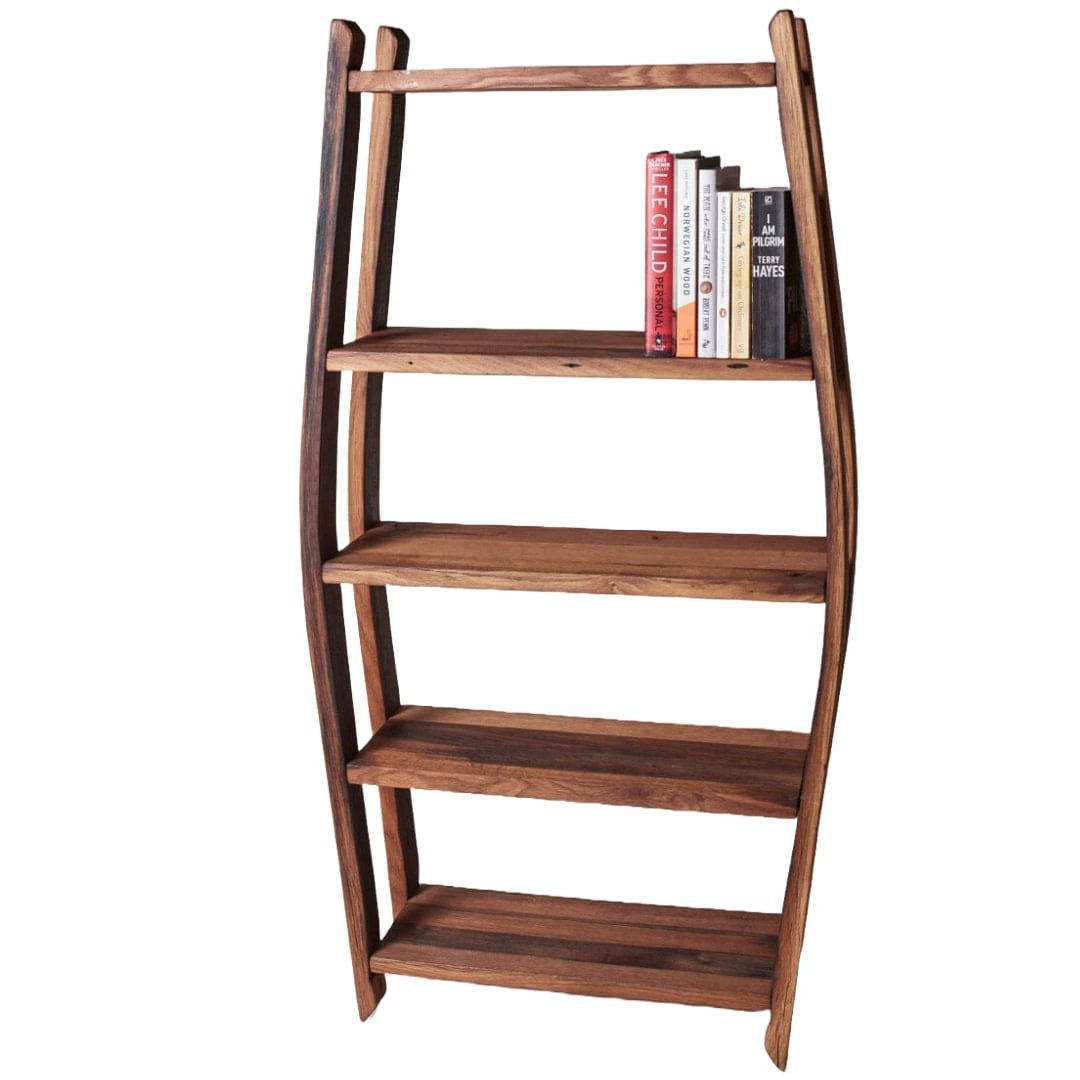PRE ORDER Boekenkast Large – Oude Whiskyvaten– Darach Scotland by MoodCompanyNL