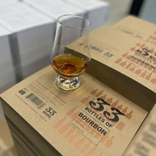 Bourbon Whisky Registratieboekje - Whiskydagboek - 33 Books USA by Mood4whisky