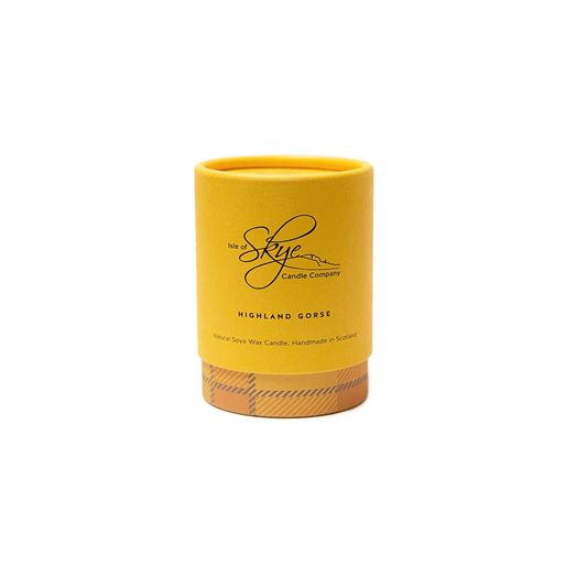 Geurkaars Bloesem (Highland Gorse) Mini - 20 uur - Sojawas - Isle of Skye Candle by MoodCompanyNL