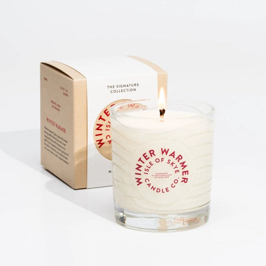Mood Company - Geurkaars Winter Warmer - in exclusieve Island Tumbler (35 uur) - Isle of Skye Candle - 506034346380377