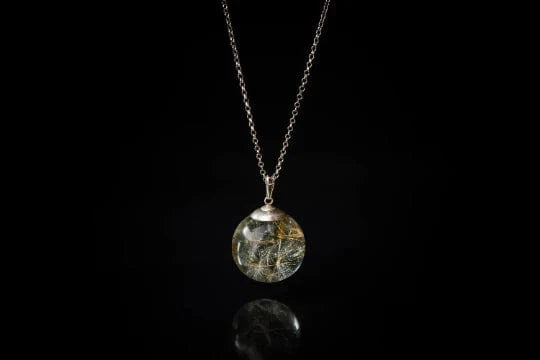 Laatste kans!!! Halsketting Loch Ness Dandelion (Paardebloem) seeds Sterling Silver by MoodCompanyNL