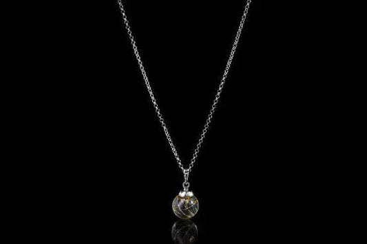 MoodCompanyNL - Halsketting Loch Ness Dandelion (Paardebloem) seeds Sterling Silver - 6095655833848