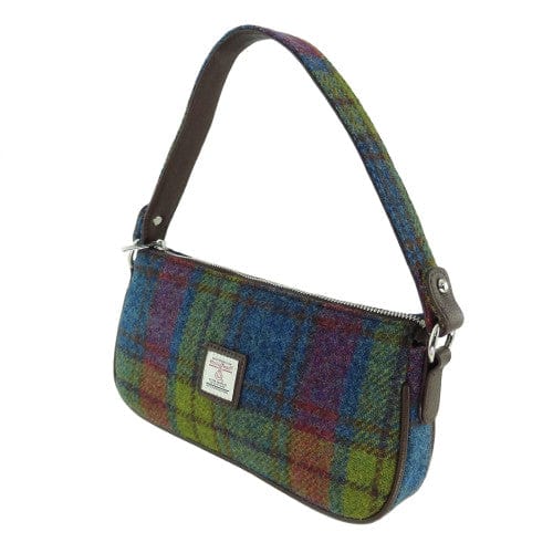 MoodCompanyNL - Handtas Duchray Tartan Multi Colour - Clutch - Harris Tweed - Glen Appin of Scotland - 5060631376528