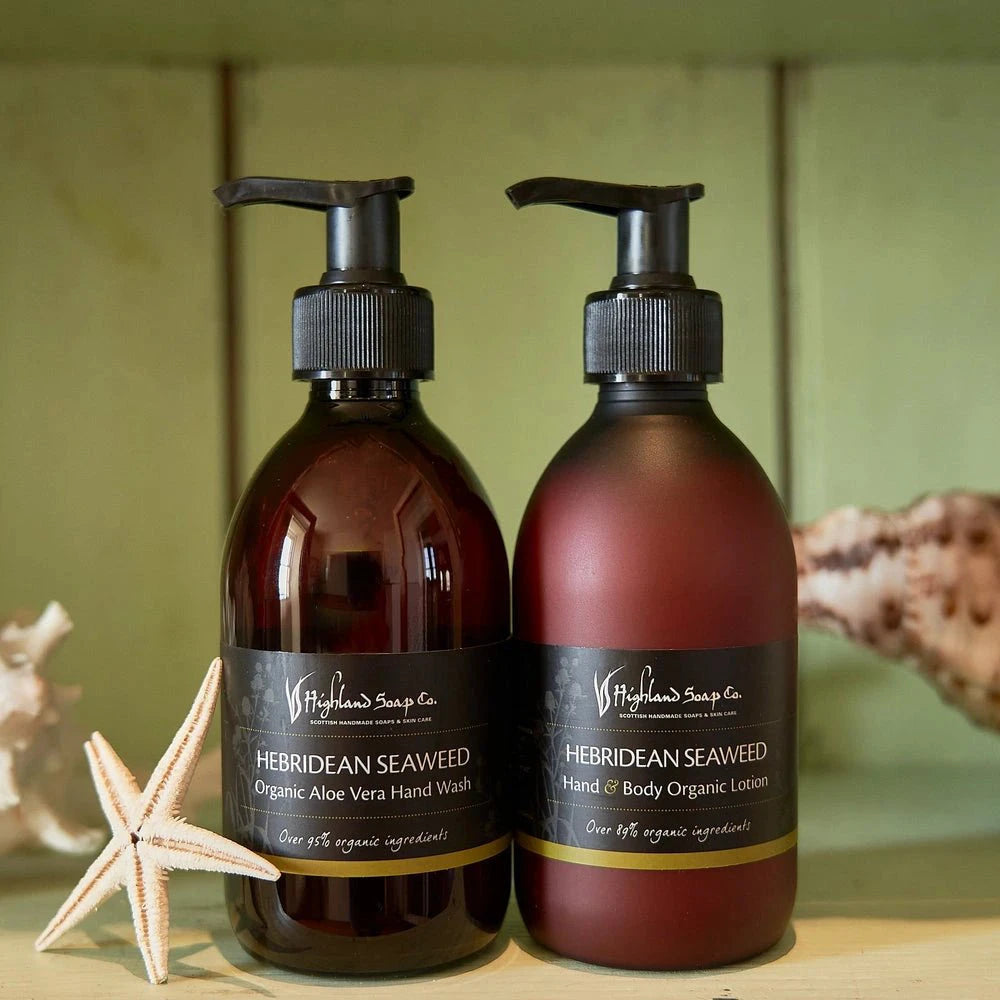 Hebridean Seaweed – Fris & Zilt - Biologische Hand- & Bodylotion 300ml by MoodCompanyNL