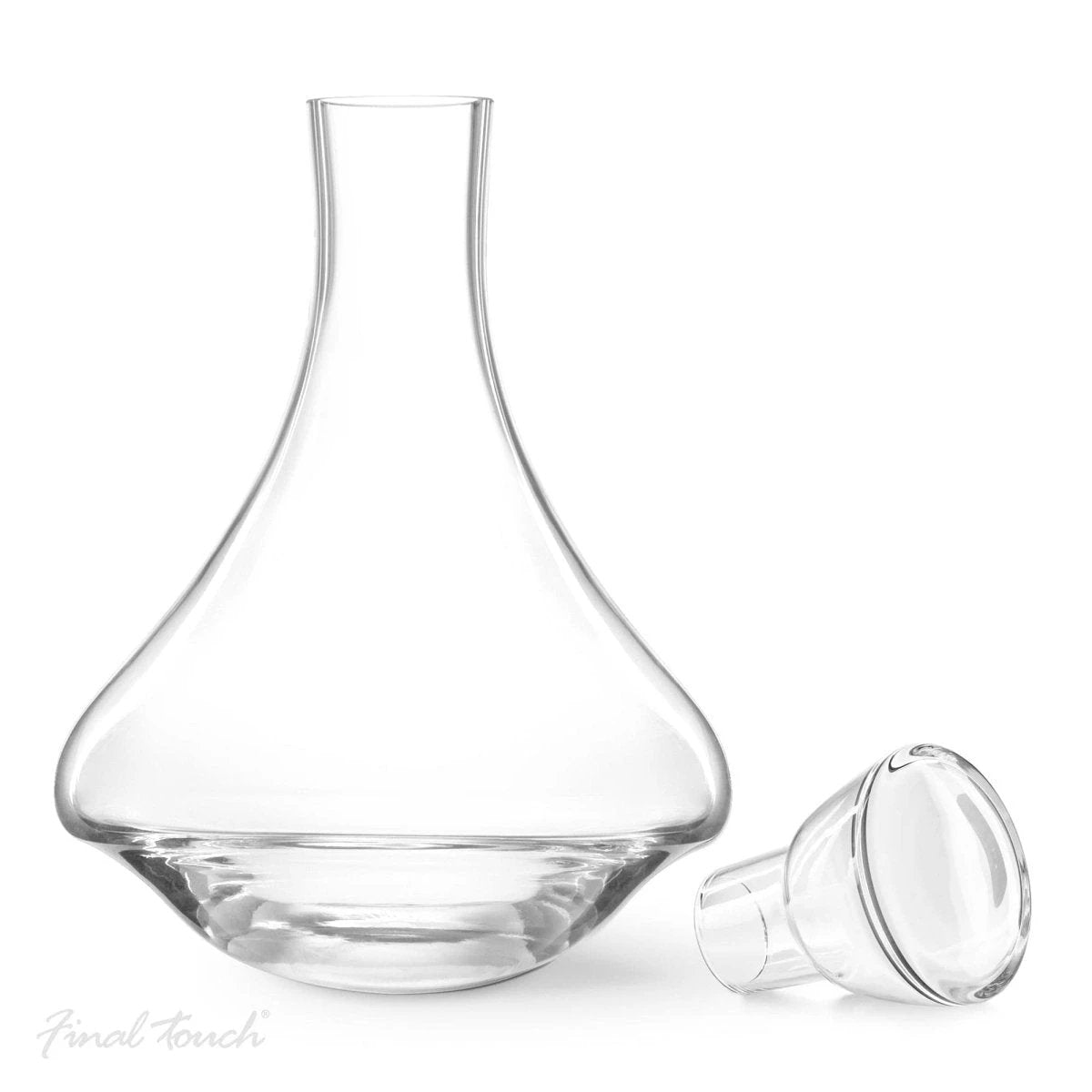 Karaf Roterend - 750ml - Loodvrij kristal - Final Touch by Mood4whisky