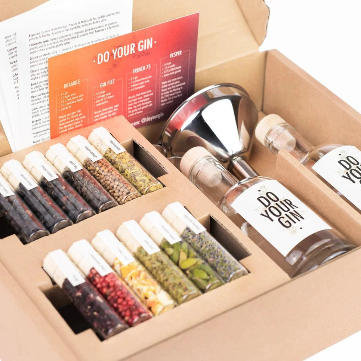 Ontwikkel je eigen GIN - Uitgebreide Cadeauset - Craftly by MoodCompanyNL
