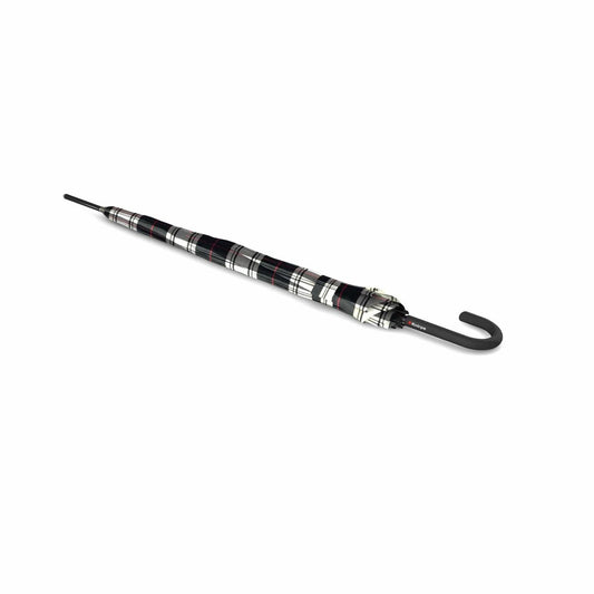 MoodCompanyNL - Paraplu Geruit Zwart Wit - T760 - Dsn 105 cm - Lengte 88 cm - Knirps - 9003034281408