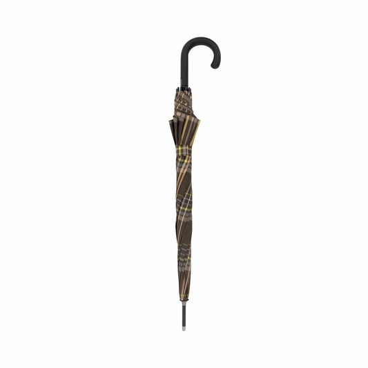 Paraplu Golf Flex Bruin Geel - Fiberglass - Dsn 116 cm - Lengte 95 cm - Doppler by MoodCompanyNL