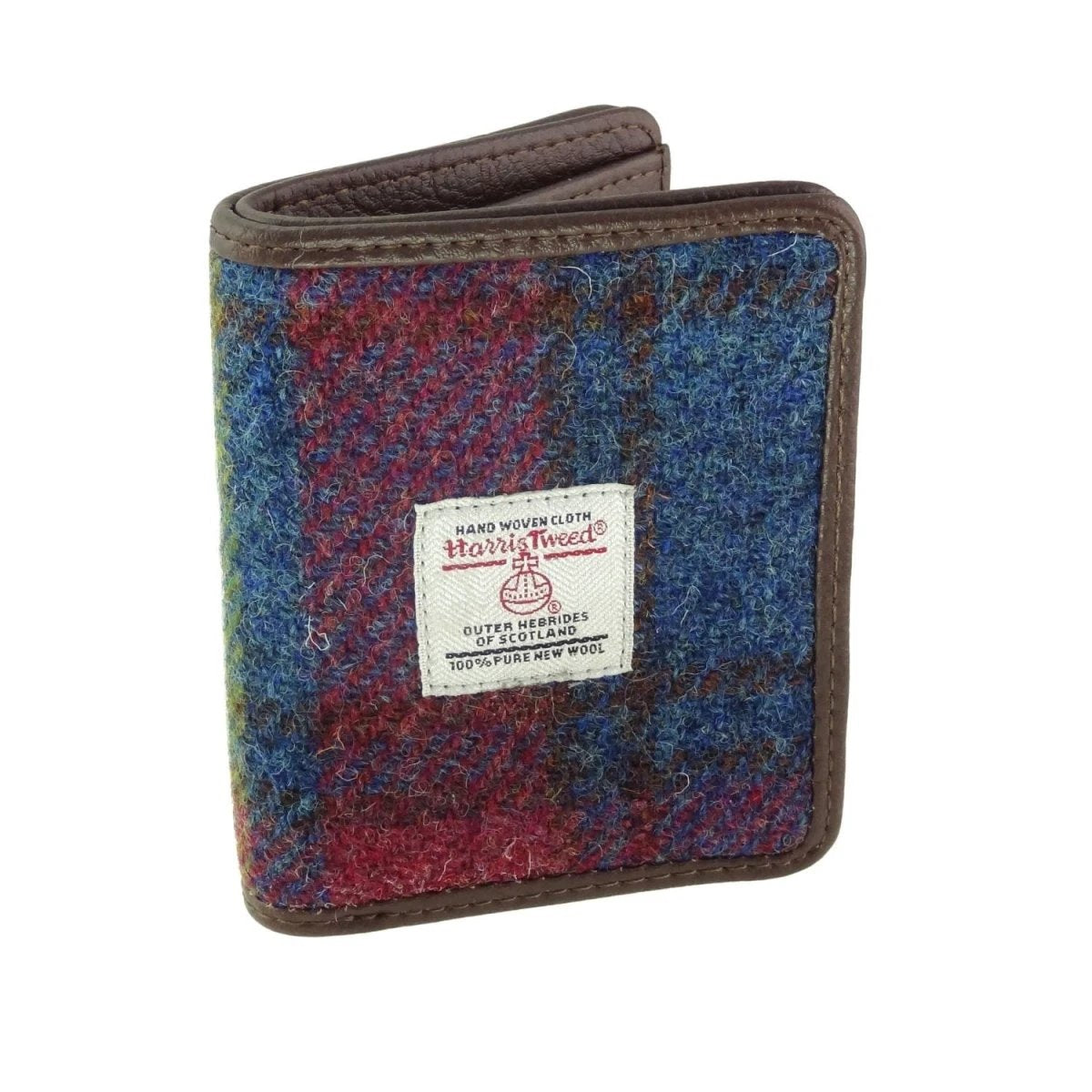 Pasjeshouder Lewis Multi Colour - Harris Tweed - Glen Appin of Scotland by MoodCompanyNL