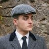 Pet Shelby Grijs - Harris Tweed - Glen Appin of Scotland by MoodCompanyNL