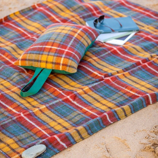 Picknickkleed Eventer Tartan Antique Buchanan - Waterdicht - 137x170cm - Tweedmill by MoodCompanyNL
