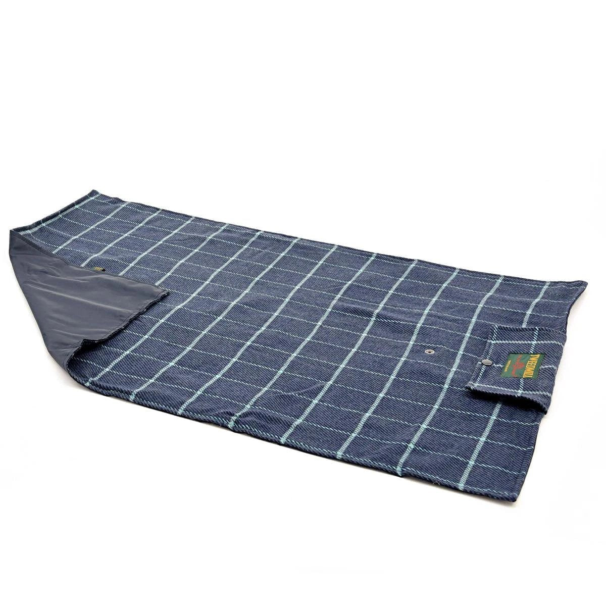 Picknickkleed Walker Navy - Tweed - Waterdicht - 66 × 98cm - Tweedmill by MoodCompanyNL