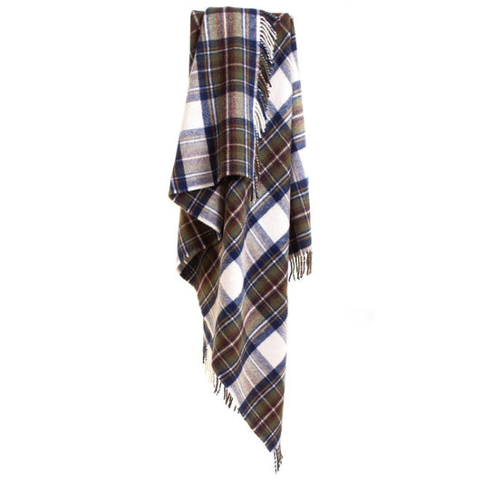 Plaid Tartan Muted Blue Dress Stewart by MoodCompanyNL