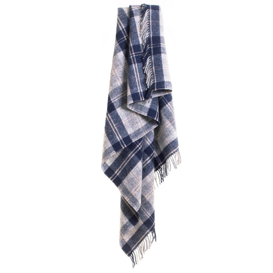 MoodCompanyNL - Plaid Tartan Navy Bannockbane - 150x183 - Nieuw Wol - Tweedmill UK - 5060674572031