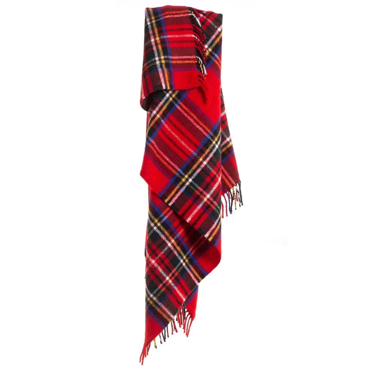 Plaid Tartan Royal Stewart - 150x183 - Nieuw Wol - Tweedmill UK by MoodCompanyNL