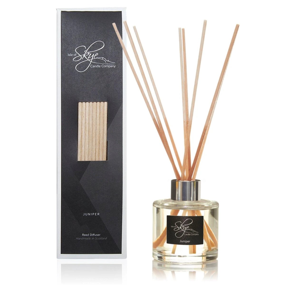 Reed Diffuser Jeneverbes (Juniper) - 12 weken - Isle of Skye Candle by MoodCompanyNL