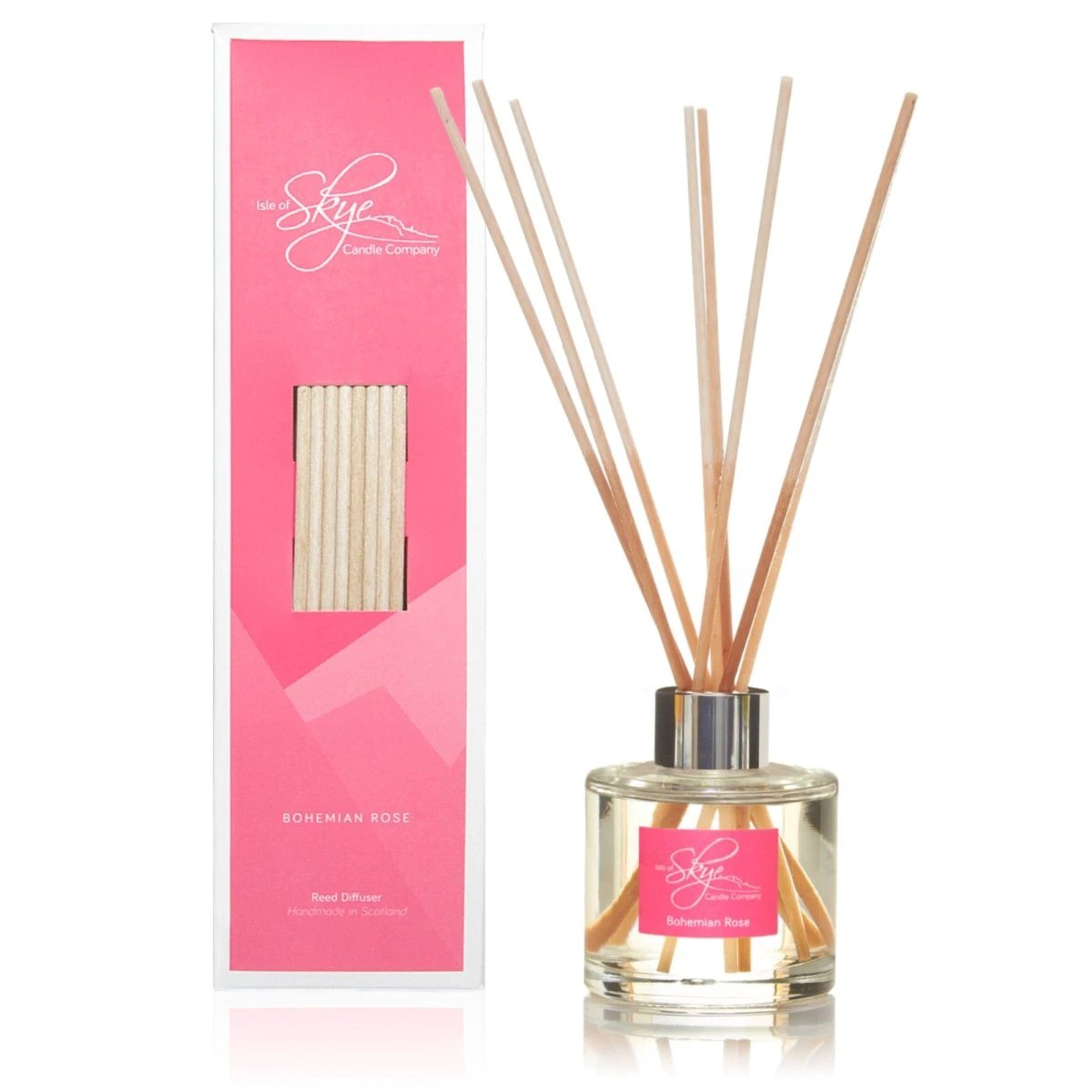 Reed Diffuser Roos - 12 weken - Isle of Skye Candle by MoodCompanyNL