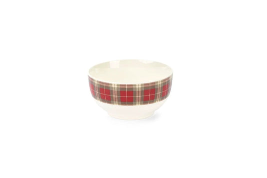 Schaaltjes NEW BONE tartan - set van 3 - 150 ML - Nuvole di Stoffa by Mood4Christmas