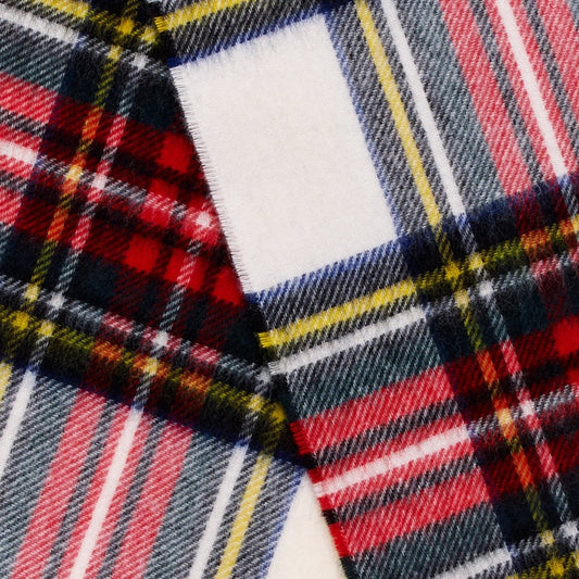 Mood Company - Sjaal Tartan Dress Stewart - Merino Lamswol - 25 x 190 - Bronte by Moon - 6095637441474