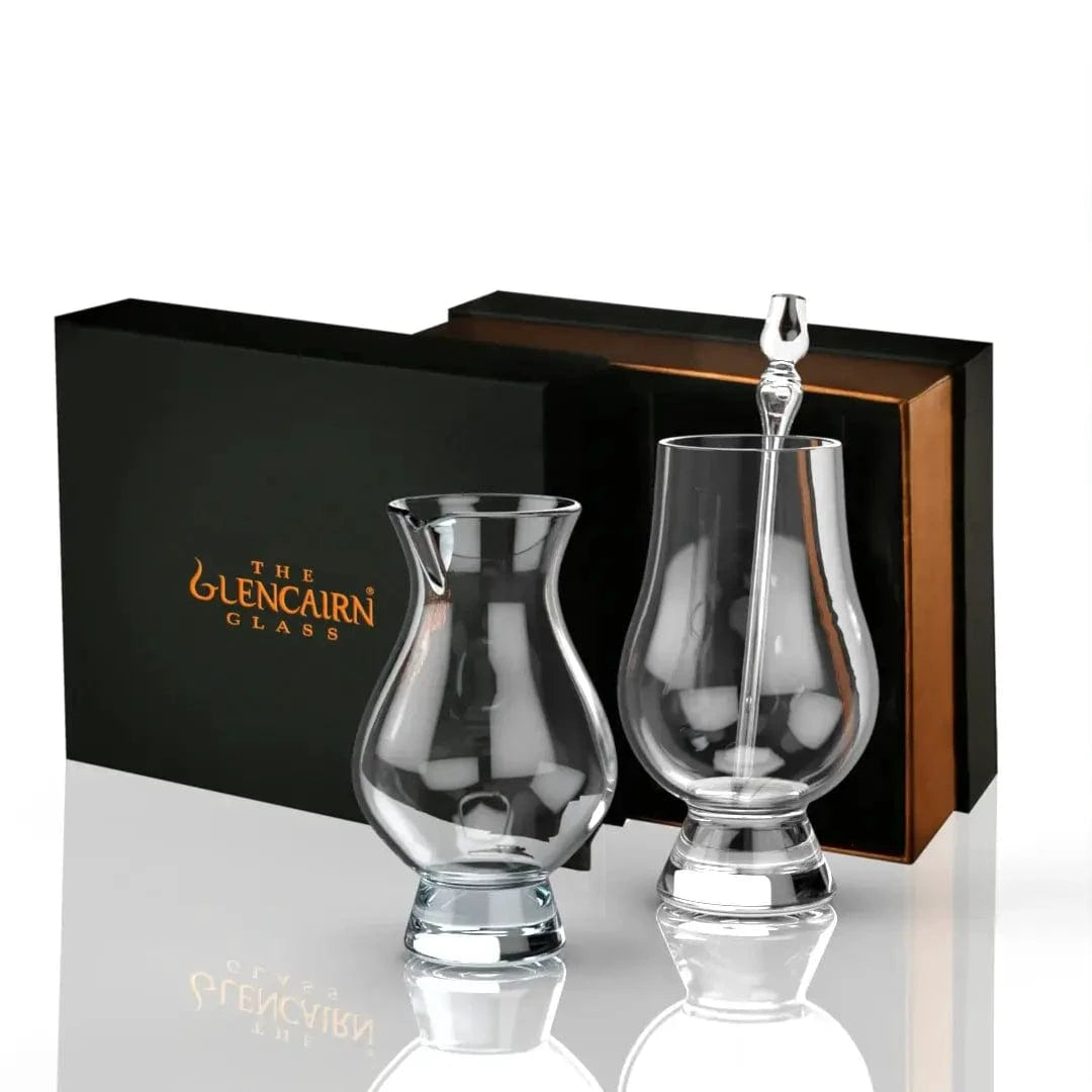 Whisky Combinatieset van 1 Whiskyglas met een kleine Waterkaraf en Pipette - Glencairn Crystal Scotland by MoodCompanyNL