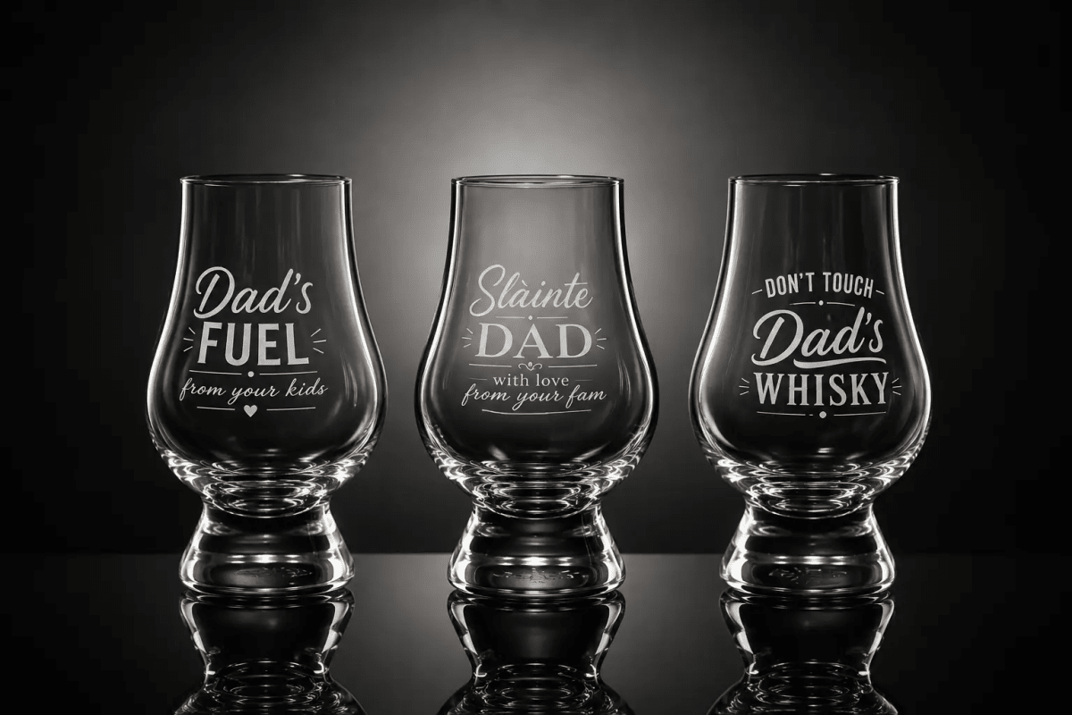 Mood Company - Whiskyglas - Sláinte DAD - Glencairn Crystal Scotland - 6151219417470