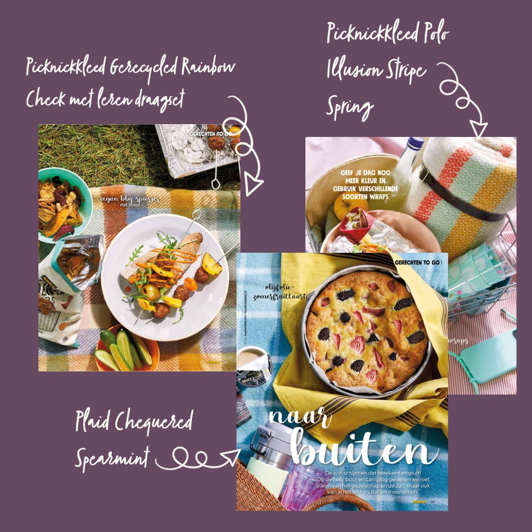 We staan in het JUMBO Magazine met onze plaids!!! - Mood Company