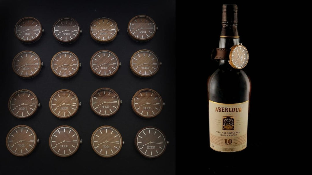 Whisky horloge - MoodCompanyNL
