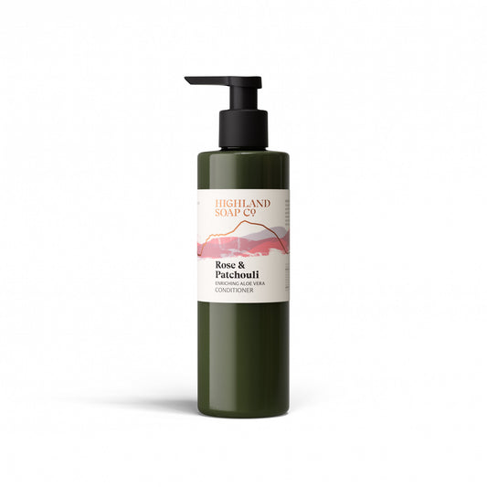 Voedende Conditioner 250ml - Rose & Patchouli - Highland Soap Company