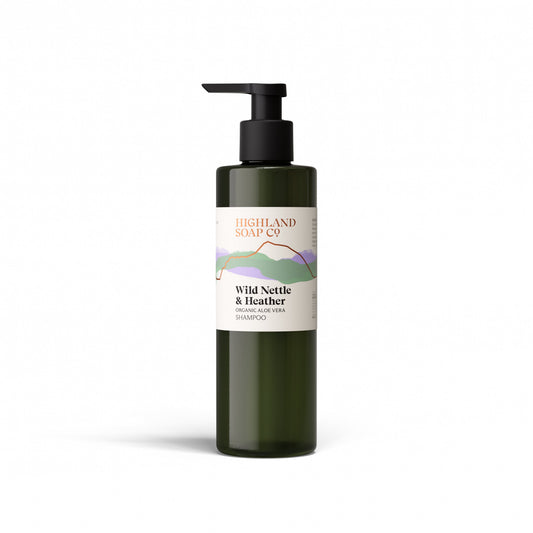 Biologische Shampoo 250ml - Wild Nettle & Heather - Highland Soap Company