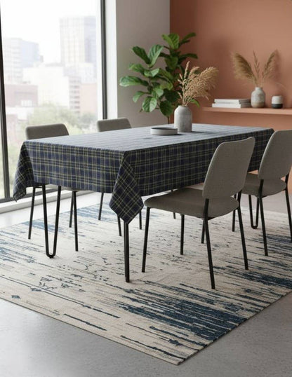 Tartan Tablecloth Windsor Blue - Cotton/Polyester - Bamar