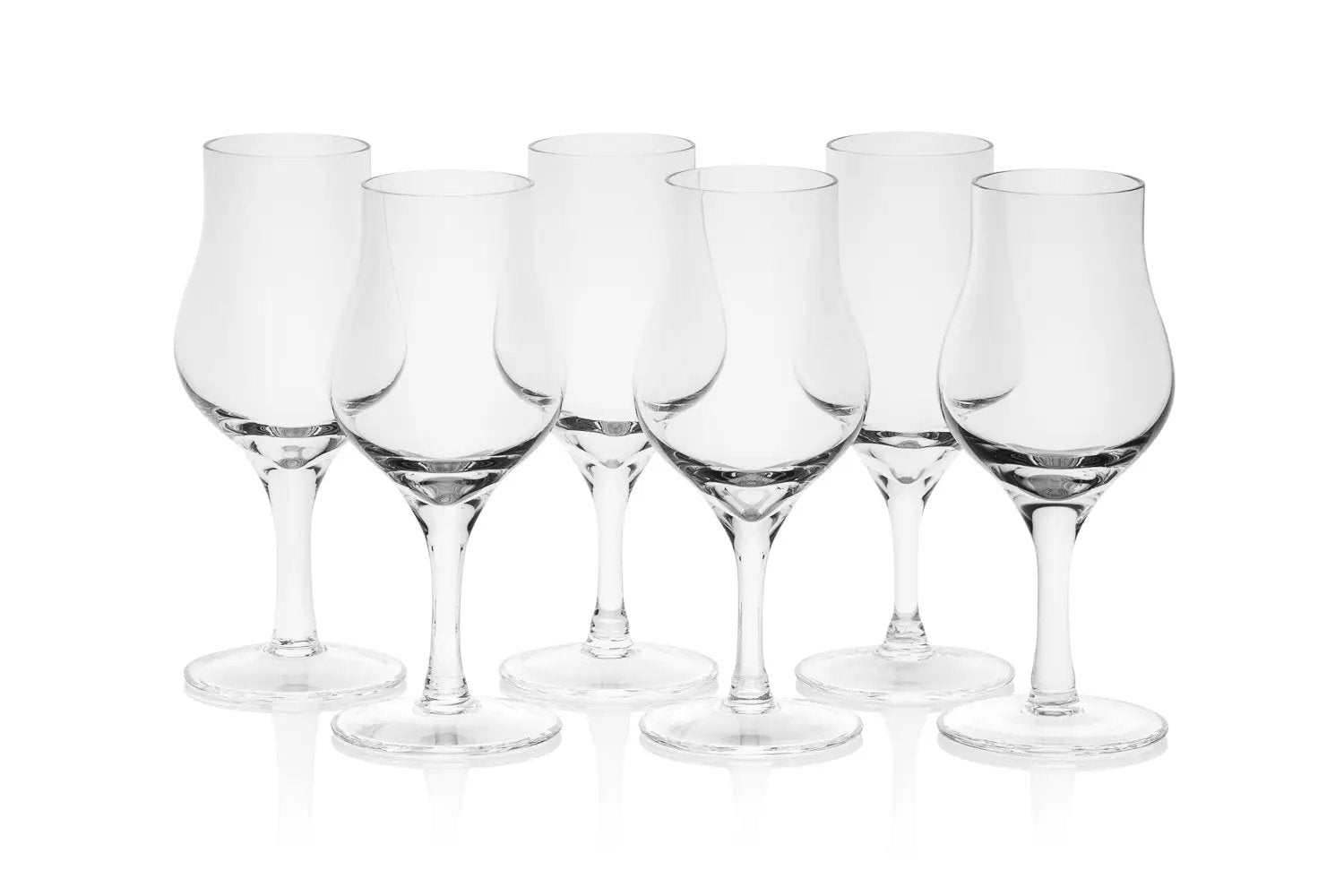 Whiskyglas Amber Tasting Set – 6 stuks in groothandelsverpakking - Amber Glass by Mood Company