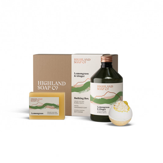 Lemongrass & Ginger Luxe Badset - nieuwe verpakking