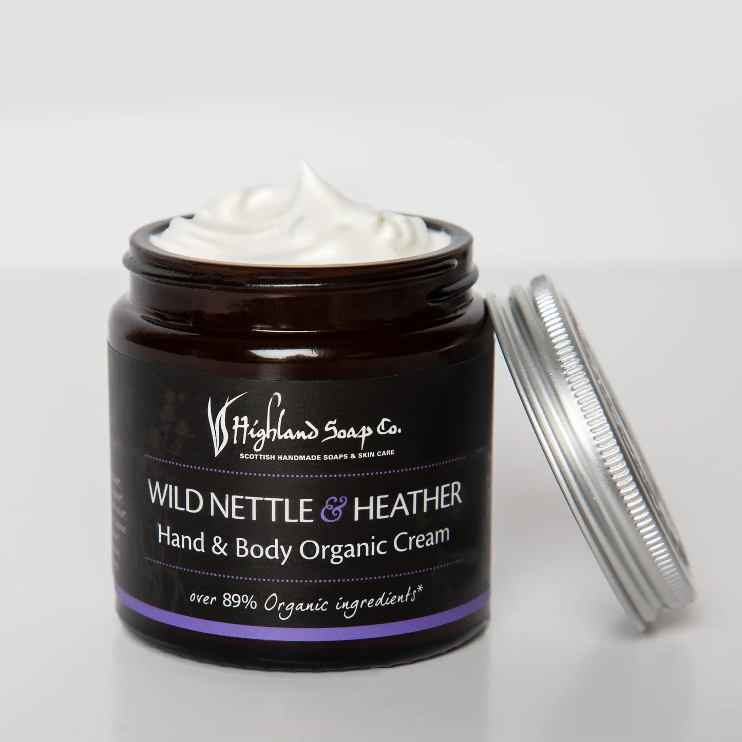 Biologische Hand- & Bodycrème 120ml - Wild Nettle & Heather - Highland Soap Company