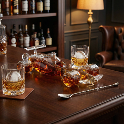 Karaf Formule 1 Racewagen - 400ml - Glas - Bar Originale by Mood4whisky