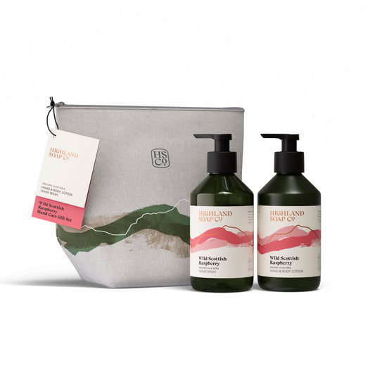 Wild Scottish Raspberry Cadeauset Handverzorging - nieuwe verpakking