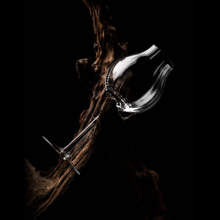 Whisky glass G600 – 200 ml – handmade – Amber Glass