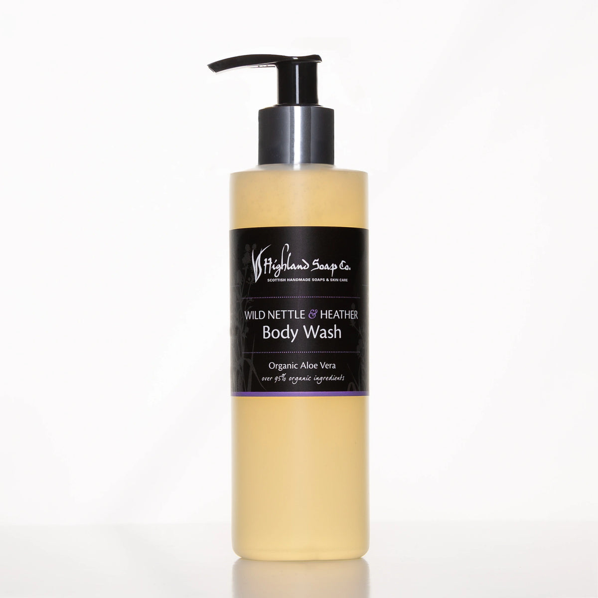 Biologische Douchegel 250ml - Wild Nettle & Heather - Highland Soap Company
