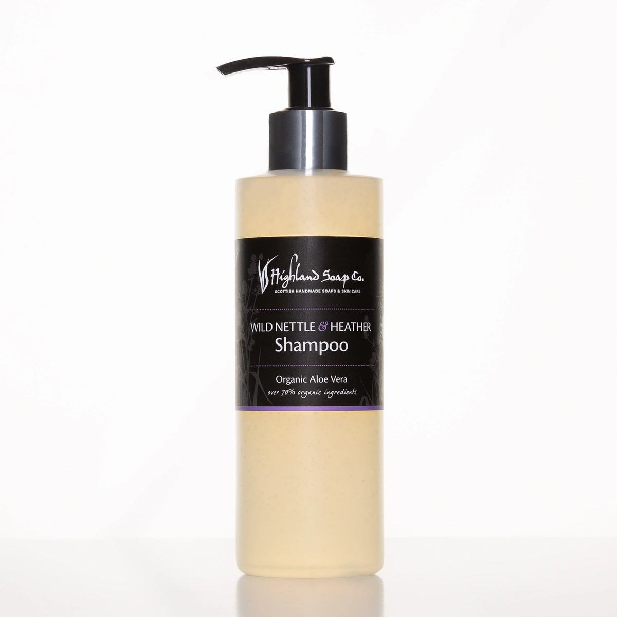 Biologische Shampoo 250ml - Wild Nettle & Heather - Highland Soap Company
