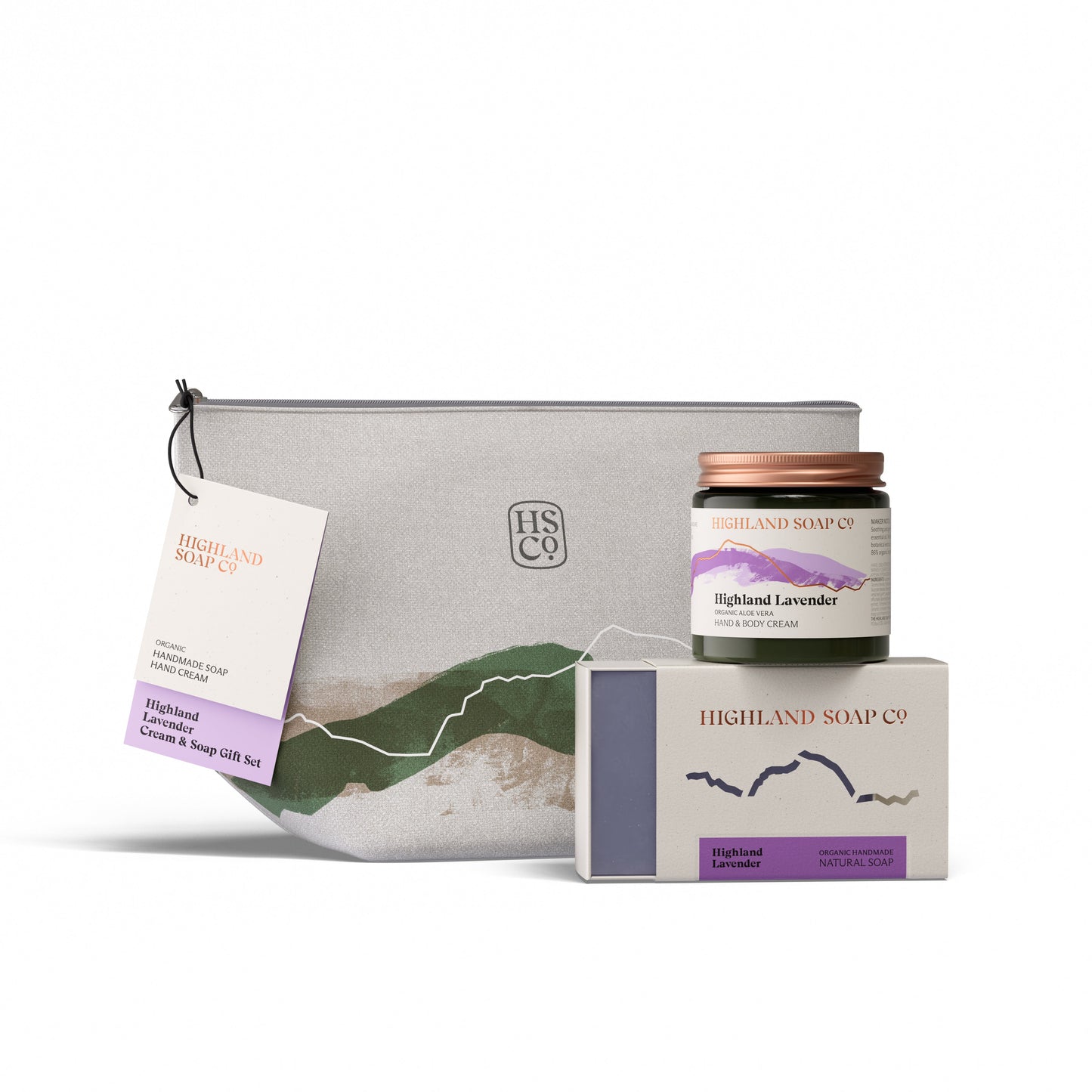 Highland Lavender Cadeauset Zeep & Crème - nieuwe verpakking