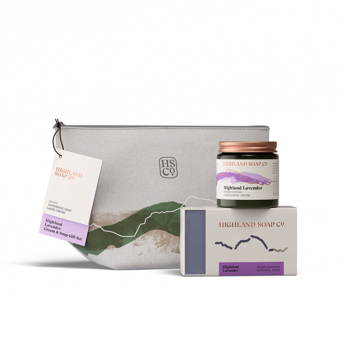 Highland Lavender Cadeauset Zeep & Crème - nieuwe verpakking