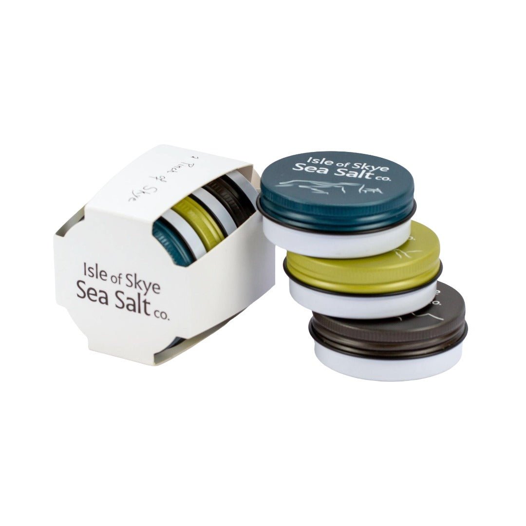 MoodCompanyNL - A Pinch of Skye – Luxe Cadeauset met 3 x 25g Schots Zeezout - 5060370000135