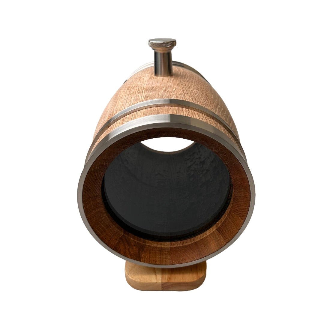 MoodCompanyNL - American Oak Cask Classic 3 L – Exquisiet mini‑whiskyvat met glazen vensters - 6151217165175