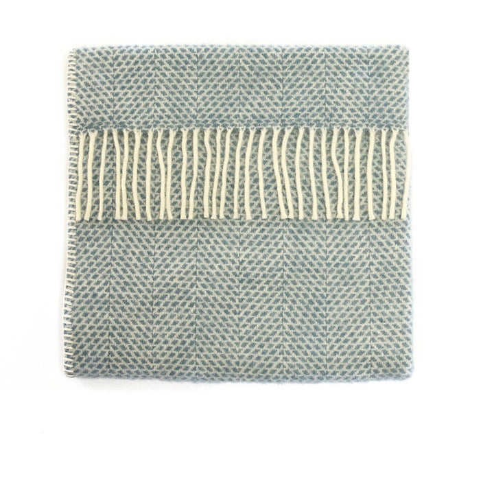 MoodCompanyNL - Babydekentje Blauw - 68x73 - Nieuw Wol - Tweedmill UK - 5060567824230