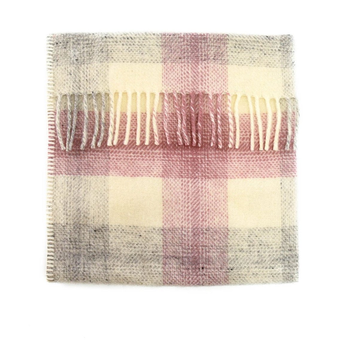 MoodCompanyNL - Babydekentje Meadow Oud Roze - 68x73 - Nieuw Wol - Tweedmill UK - 5060674571751