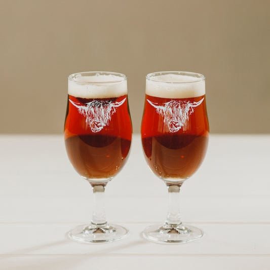 MoodCompanyNL - Bierglazen Schotse Hooglander - 2 stuks - Just Slate Company Scotland - 5060718712119