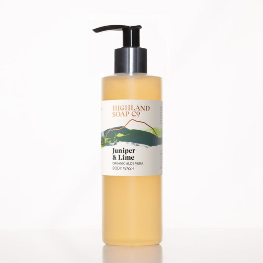 Mood Company - Biologische Douchegel 250ml - Juniper & Lime - Highland Soap Company - 