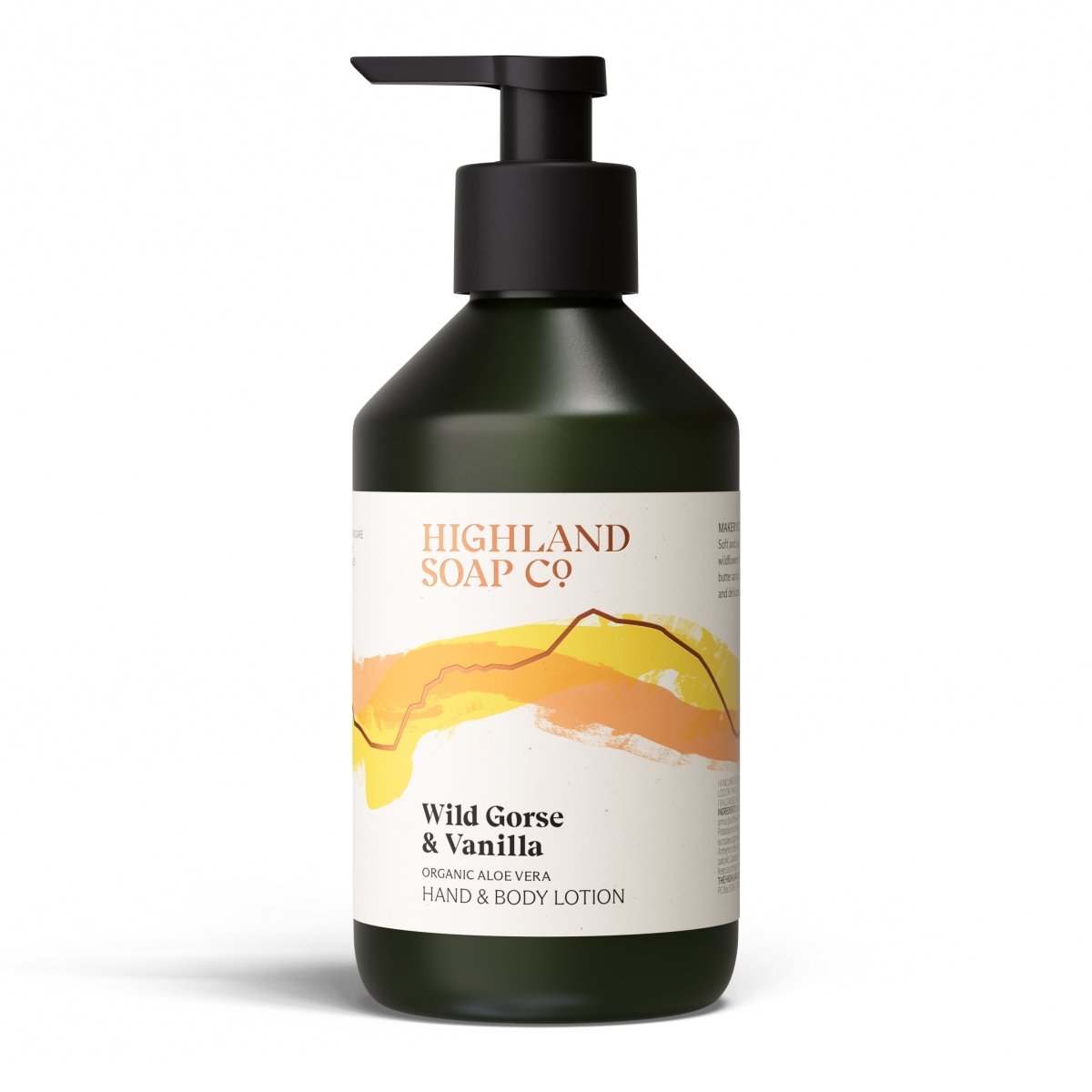 Mood Company - Biologische Hand- & Bodylotion 300ml - Wild Gorse & Vanilla - Highland Soap Company - 