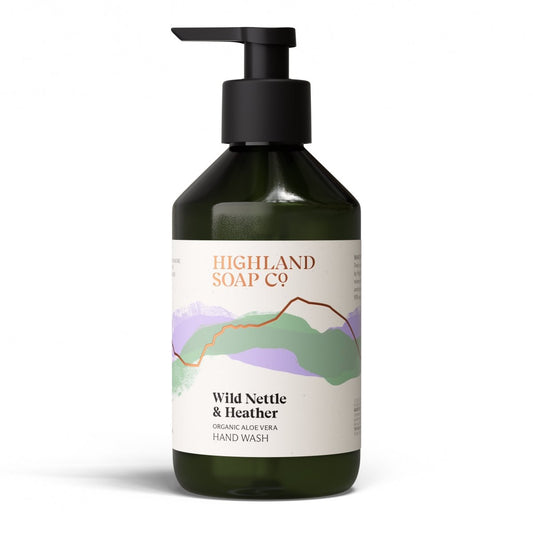 Mood Company - Biologische Handzeep 300ml - Wild Nettle & Heather - Highland Soap Company - 